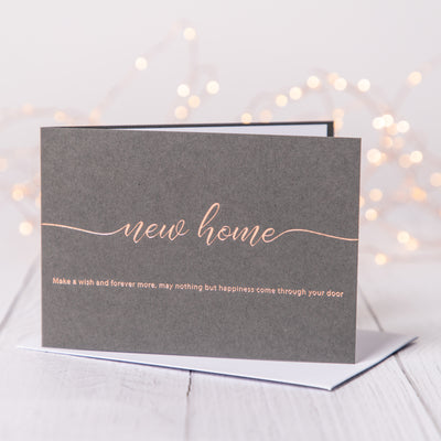 Image of a new home greeting card
