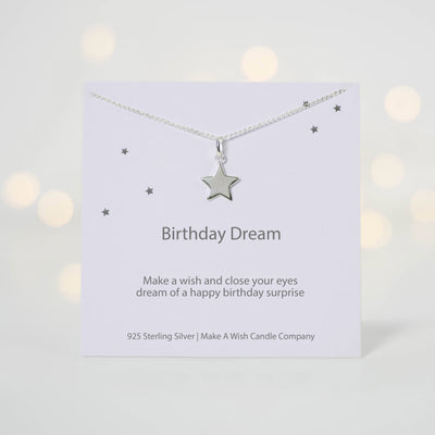Birthday Dream Make a Wish Necklace - makeawishcandleco