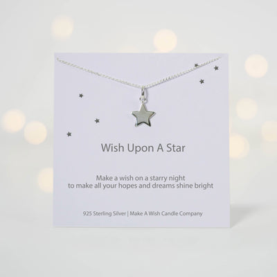 Upon a Star Make a Wish Necklace - makeawishcandleco